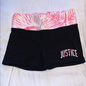 justice active shorts